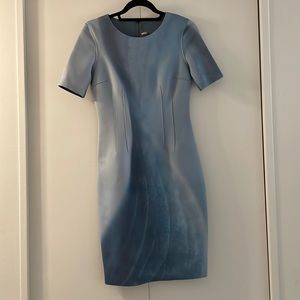 Elie Tahari water color scuba dress